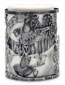 SCENTSY FOLK BIRD SCENTSY WARMER WRAP