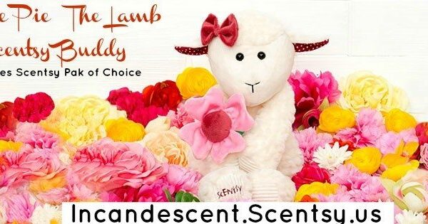 SCENTSY SWEETIE PIE THE LAMB SCENTSY BUDDY