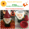 SCENTSY GARNDEN GNOME WARMER MARCH 2017