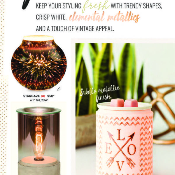 LOVE SWEPT SCENTSY WARMER | DISCONTINUED