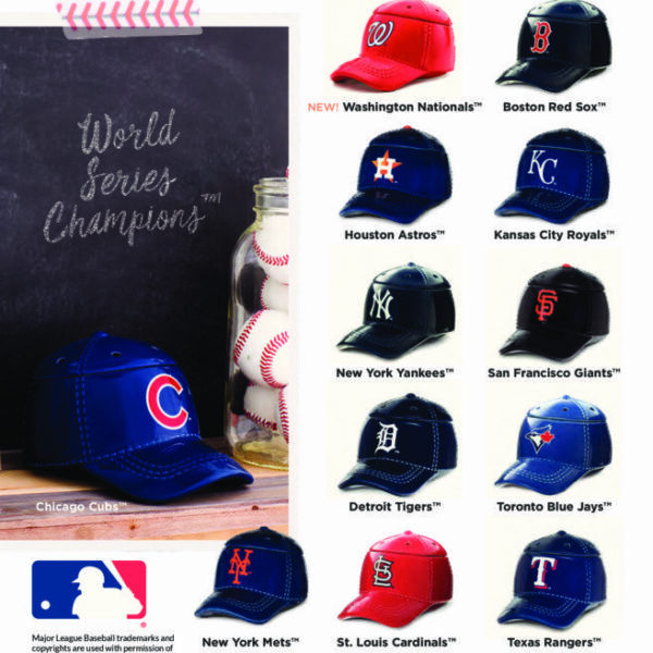 SCENTSY WASHINGTON BASEBALL CAP WARMER