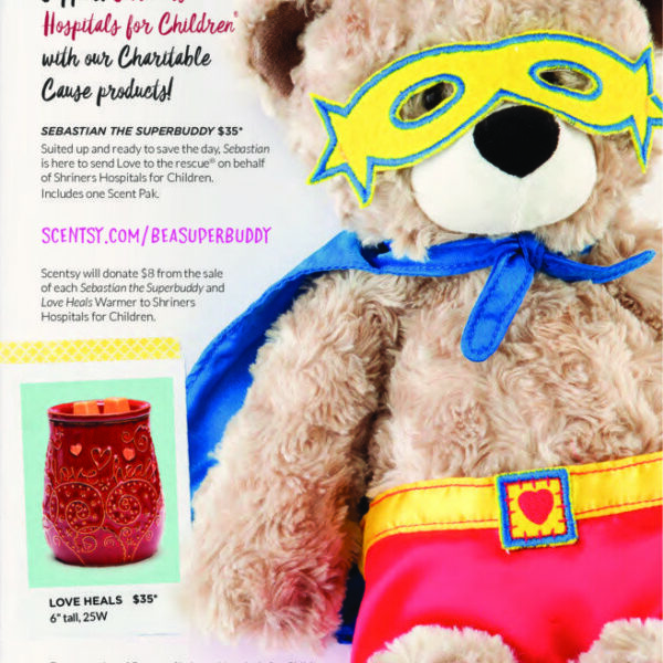 SEBASTIAN THE SUPERBUDDY SCENTSY CAUSE BUDDY