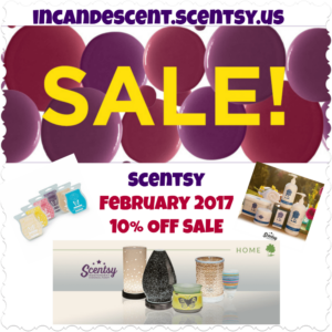 SCENTSY FEBRUARY 2017 SALE!