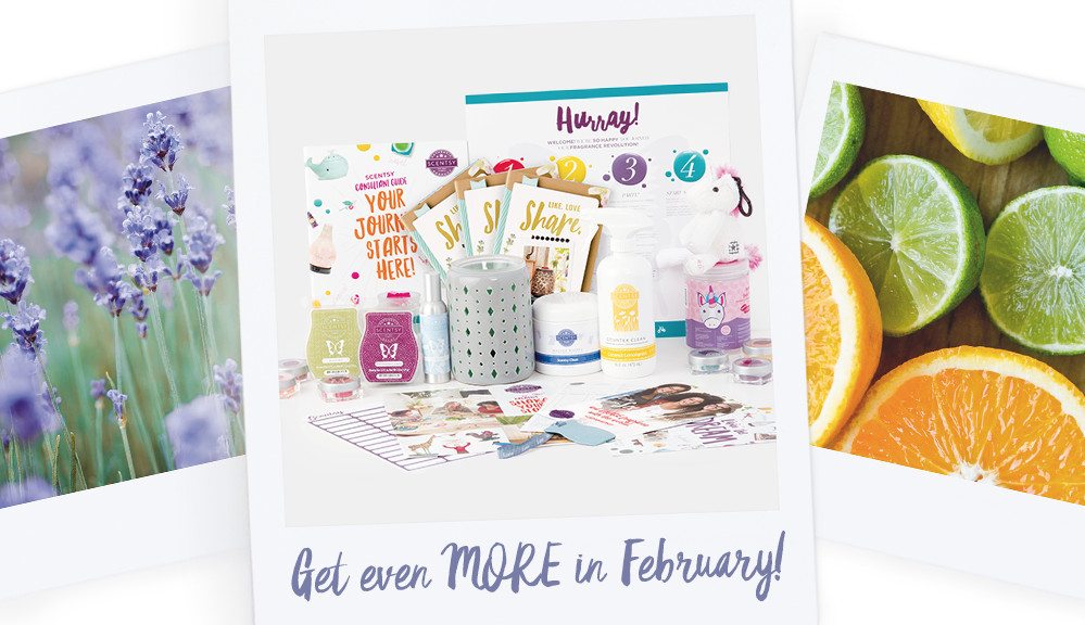 JOIN SCENTSY FEBRUARY 2017 ENHANCED KIT