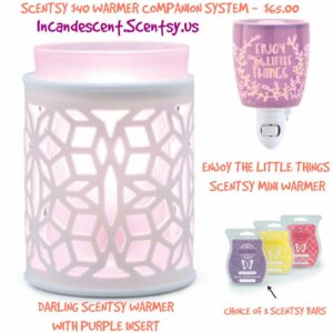 SCENTSY WARMER & NIGHTLIGHT COMBO IDEAS...