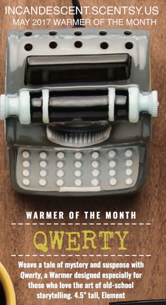 QWERTY TYPEWRITER SCENTSY WARMER