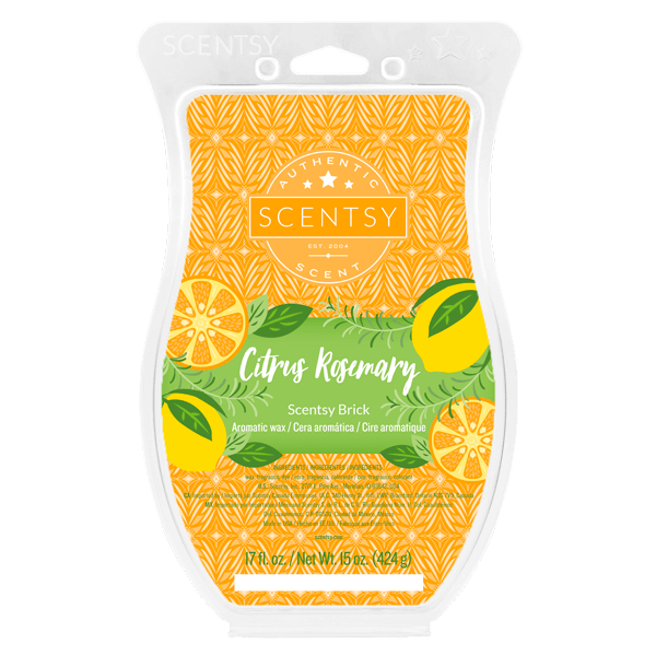 CITRUS ROSEMARY SCENTSY BRICK