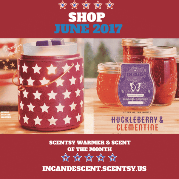 HUCKLEBERRY AND CLEMENTINE SCENTSY ROOM SPRAY