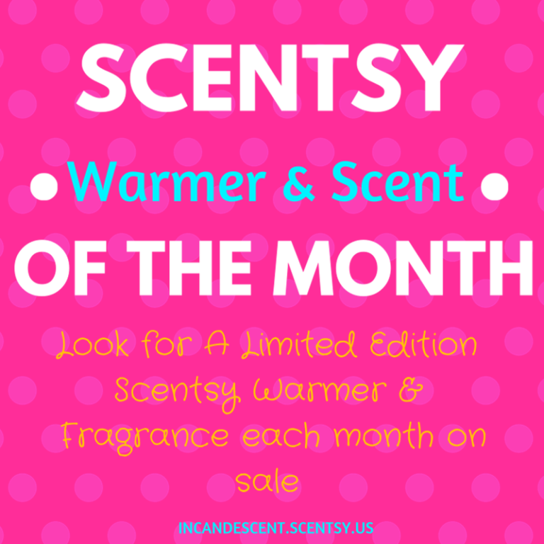 Scentsy August 2017 Warmer & Scent of the Month News