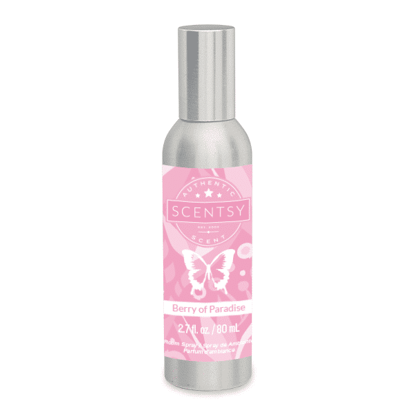 BERRY OF PARADISE SCENTSY ROOM SPRAY