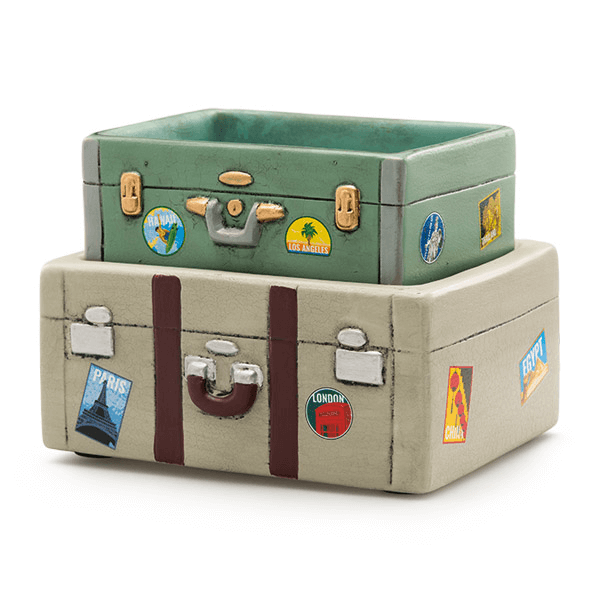 BON VOYAGE LUGGAGE SCENTSY WARMER