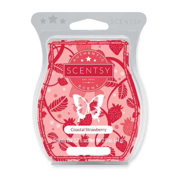 COASTAL STRAWBERRY SCENTSY BAR