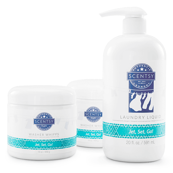 JET SET GO! SCENTSY LAUNDRY BUNDLE