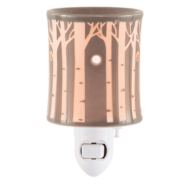 ASPEN GROVE NIGHTLIGHT MINI SCENTSY WARMER | DISCONTINUED