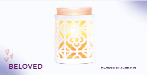 BELOVED SCENTSY WARMER - DISCONTINUED