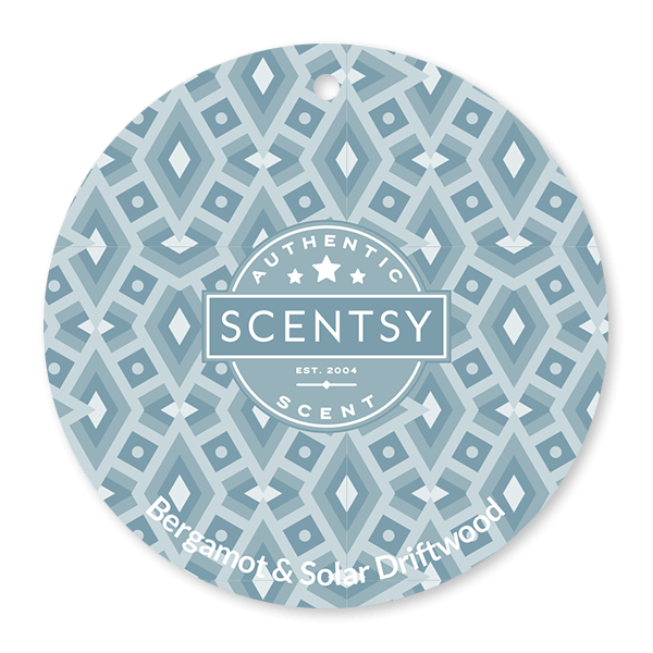 BERGAMOT AND SOLAR DRIFTWOOD NO. 71 SCENTSY SCENT CIRCLE