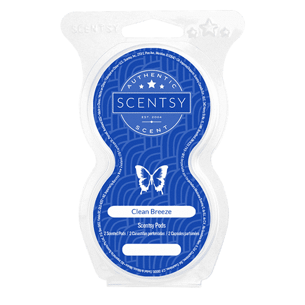 Clean Breeze Scentsy Pods