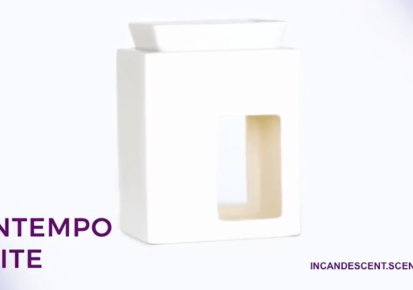 CONTEMPO WHITE SCENTSY WARMER