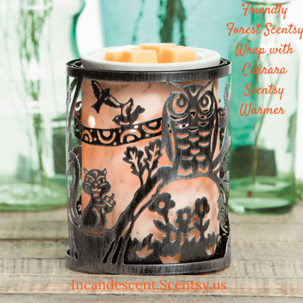 CARRARA SCENTSY SILHOUETTE WARMER | DISCONTINUED