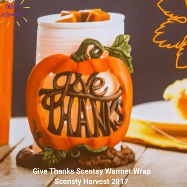 GIVE THANKS SCENTSY WARMER WRAP