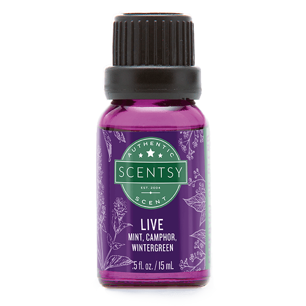 LIVE ESSENTIAL SCENTSY OIL