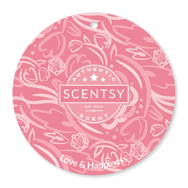 LOVE AND HAPPINESS SCENTSY SCENT CIRCLE