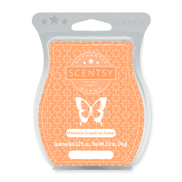 MANDARIN GRAPEFRUIT AMBER NO. 36 SCENTSY BAR