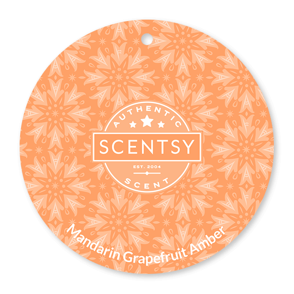 MANDARIN GRAPEFRUIT AMBER NO. 36 SCENTSY SCENT CIRCLE