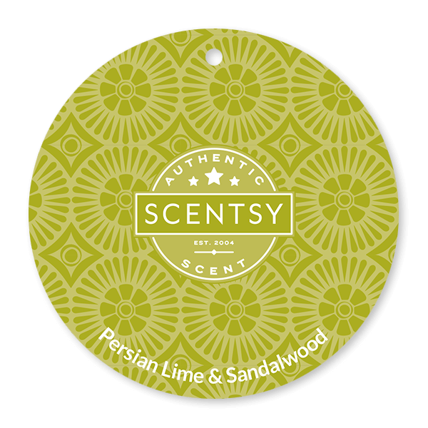 PERSIAN LIME AND SANDALWOOD NO. 48 SCENTSY SCENT CIRCLE