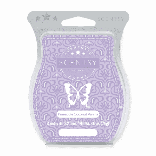 Pineapple Coconut Vanilla Scentsy Bar Incandescent.Scentsy.us