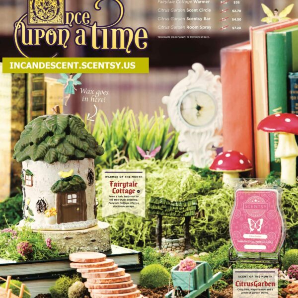 FAIRYTALE COTTAGE SCENTSY WARMER