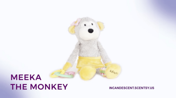 MEEKA THE MONKEY SCENTSY SIDEKICKS