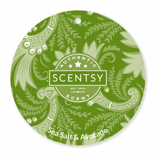 SEA SALT AND AVOCADO SCENTSY SCENT CIRCLE