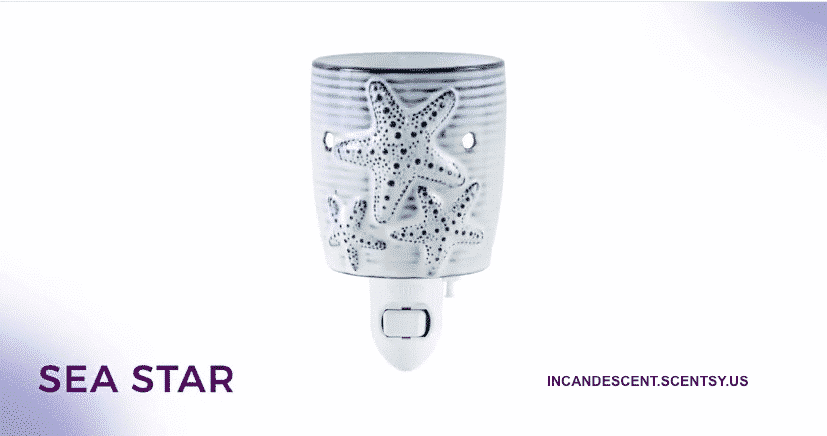 new sea star nightlight mini scentsy warmer scentsy star christmas decor