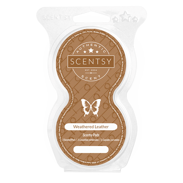 Weathered Leather Scentsy Pods