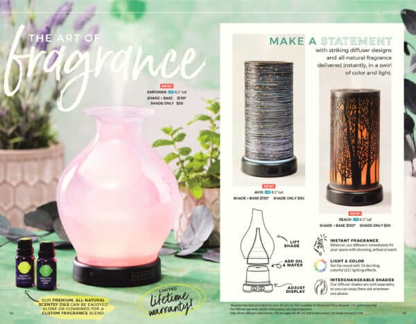 EMPOWER SCENTSY DIFFUSER SHADE ONLY