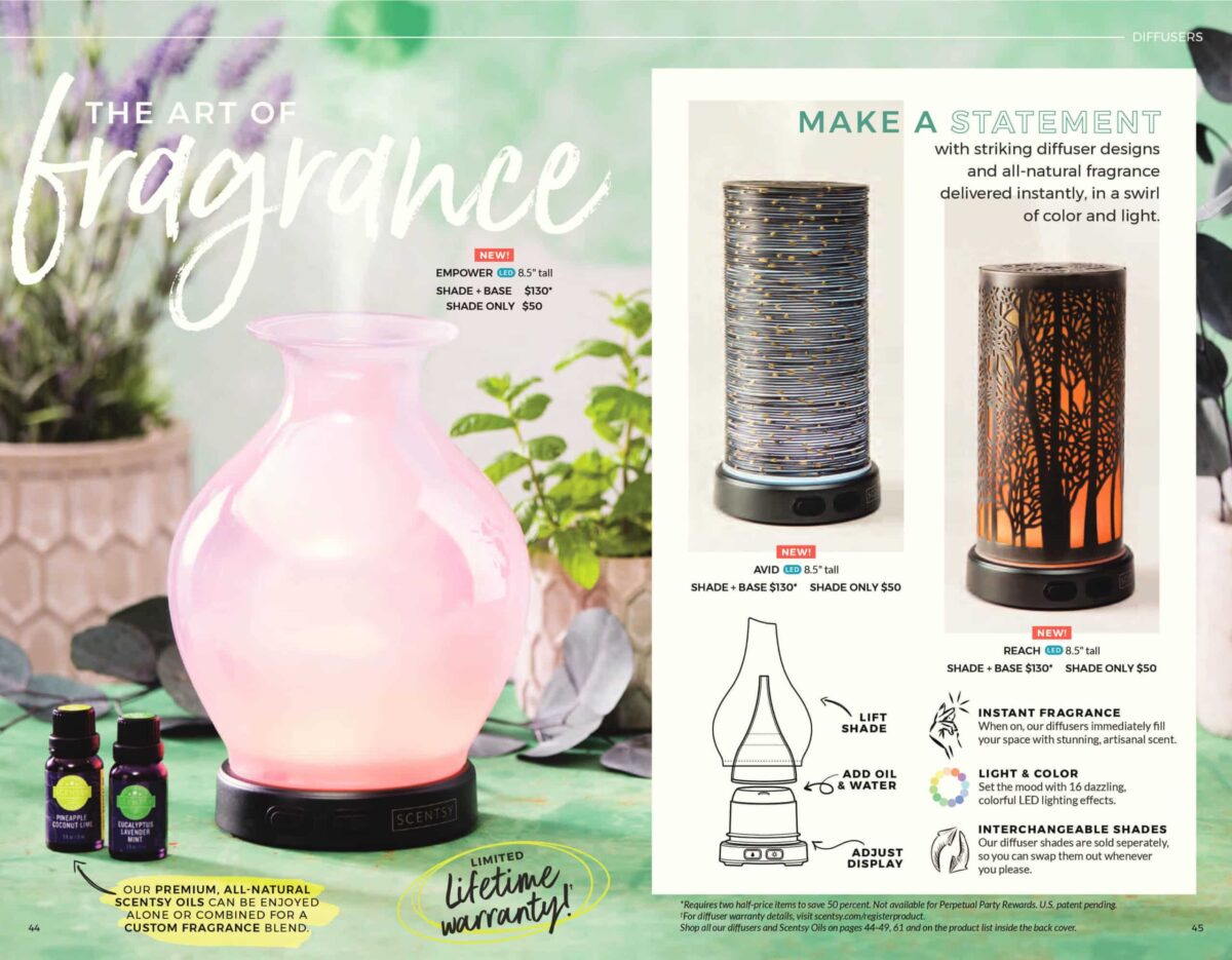 AVID SCENTSY DIFFUSER