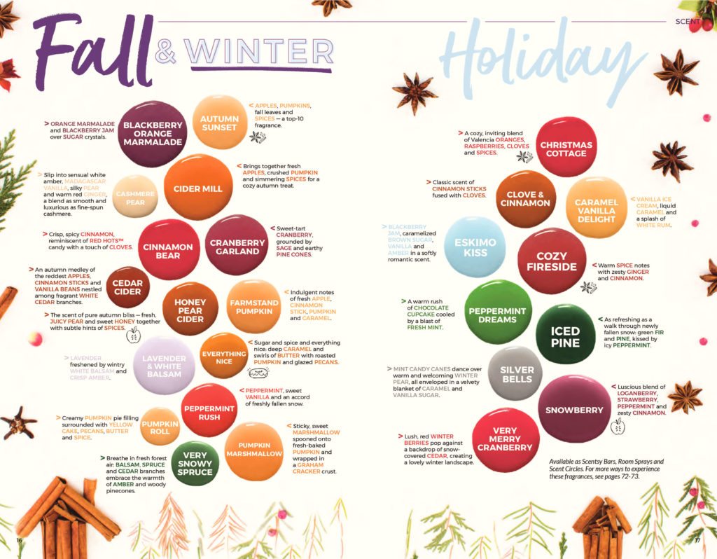 new scentsy fall winter 2017 2018 catalog slideshow scentsy warmers christmas