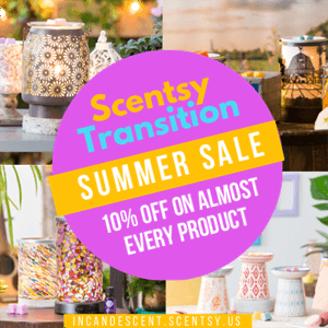 Scentsy 10% off Sale August 2017