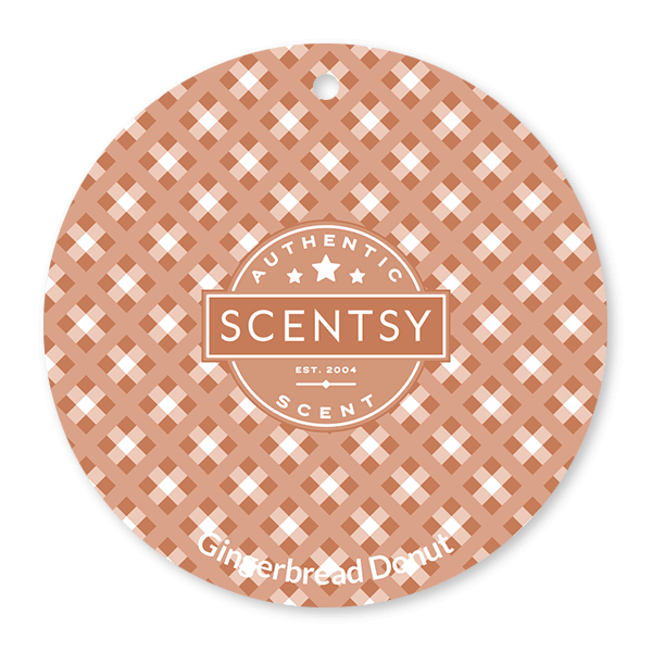 GINGERBREAD DONUT SCENTSY SCENT CIRCLE