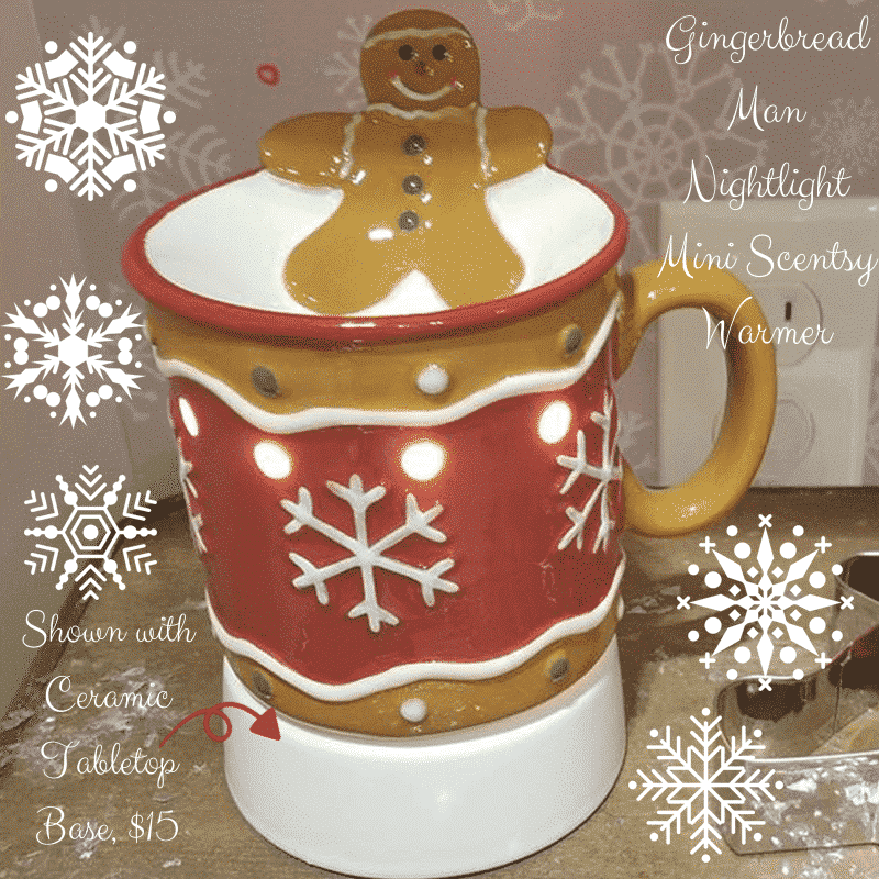 New Gingerbread Man Nightlight Mini Scentsy Warmer Gingerbread Man Nightlight Mini Scentsy Warmer Warmers And Scents Incandescent Us