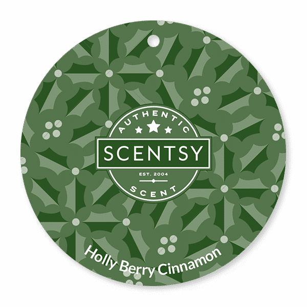 HOLLYBERRY CINNAMON SCENTSY SCENT CIRCLE