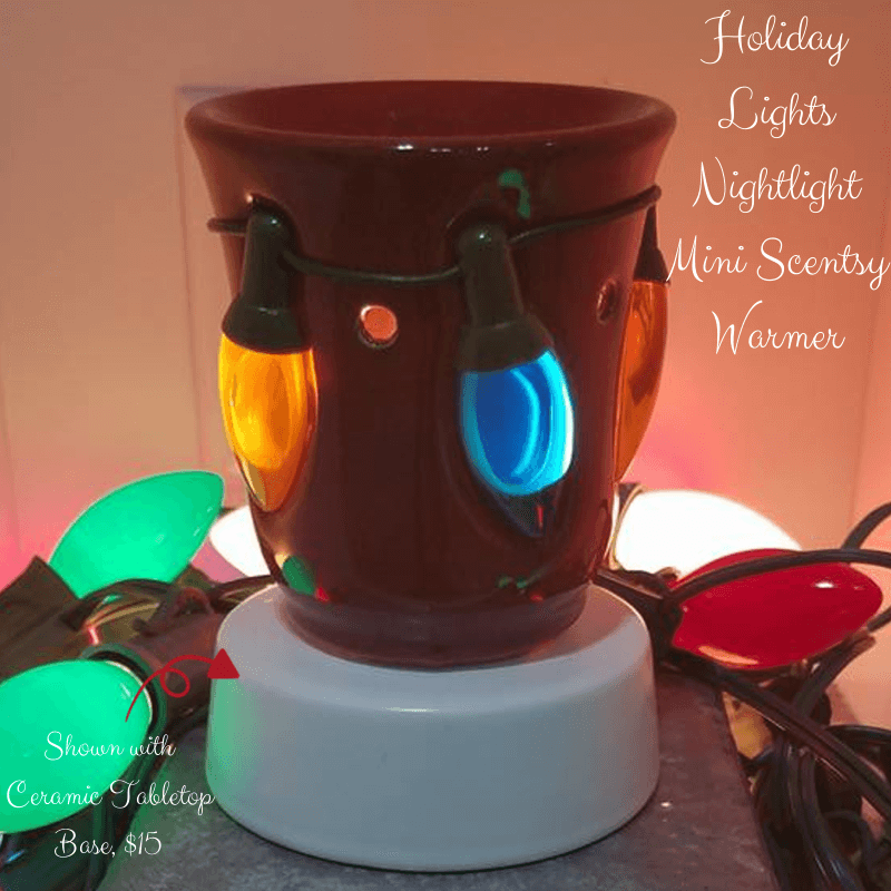 NEW! HOLIDAY LIGHTS NIGHTLIGHT MINI SCENTSY WARMER Scentsy® Buy