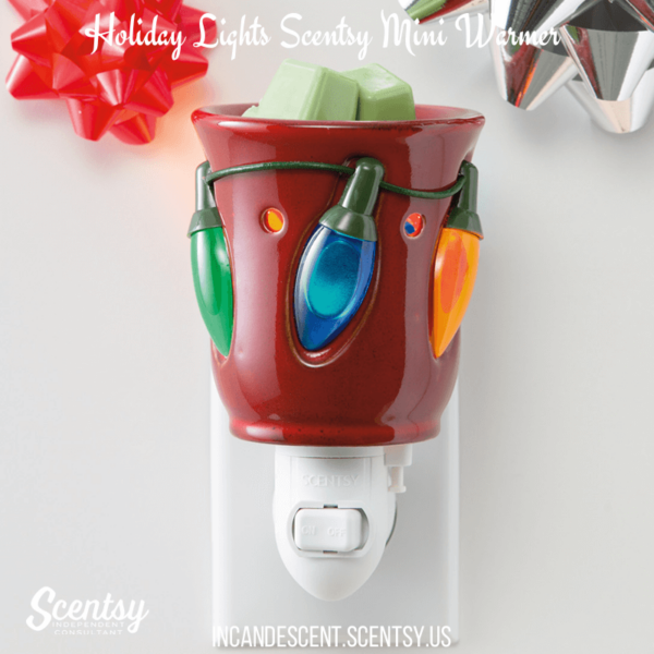 Holiday Lights Mini Scentsy Warmer