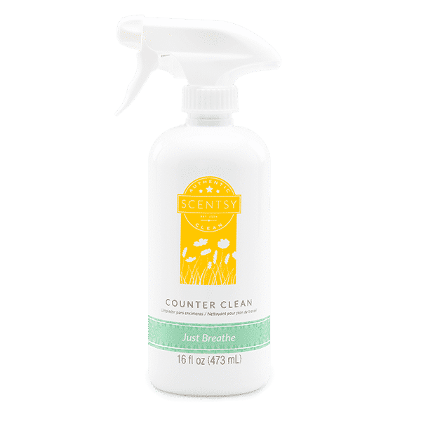 JUST BREATHE SCENTSY COUNTER CLEAN