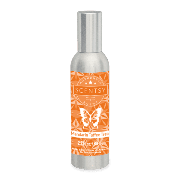 MANDARIN TOFFEE TREAT SCENTSY ROOM SPRAY