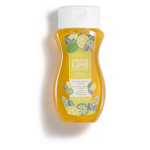 PERSIAN LIME & SANDALWOOD SCENTSY BODY WASH