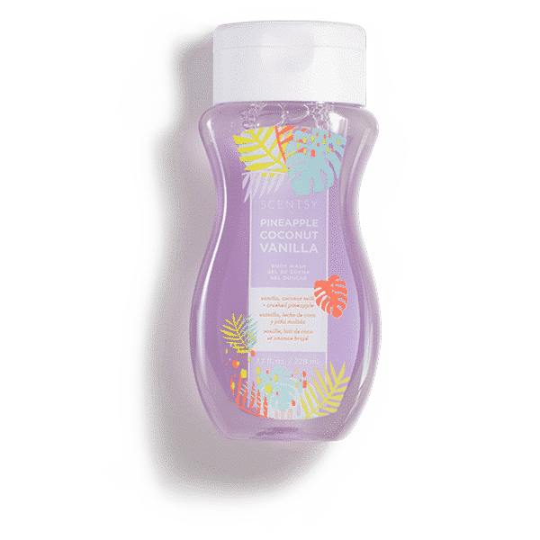 PINEAPPLE COCONUT VANILLA SCENTSY BODY WASH