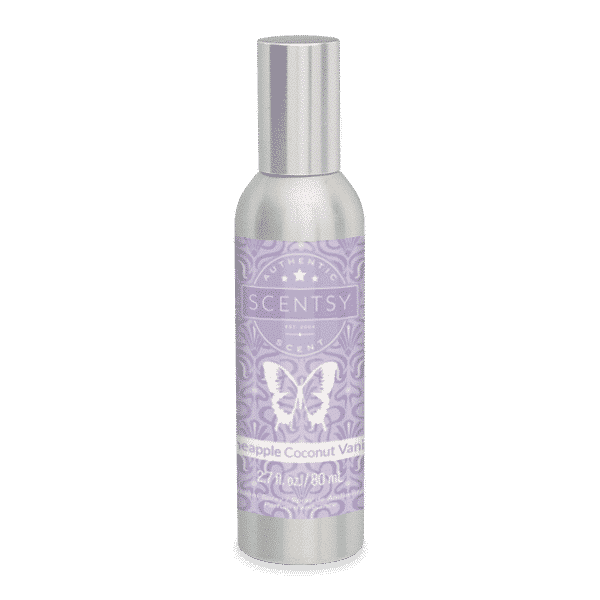 PINEAPPLE COCONUT VANILLA NO. 9 SCENTSY ROOM SPRAY