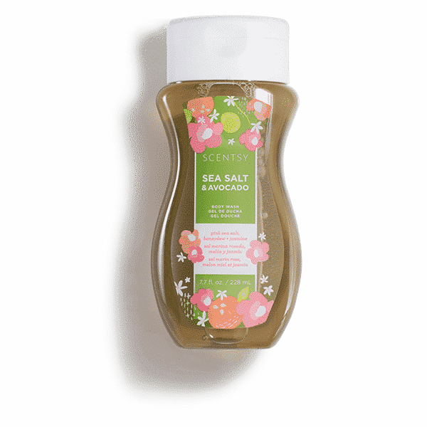 SEA SALT & AVOCADO SCENTSY BODY WASH